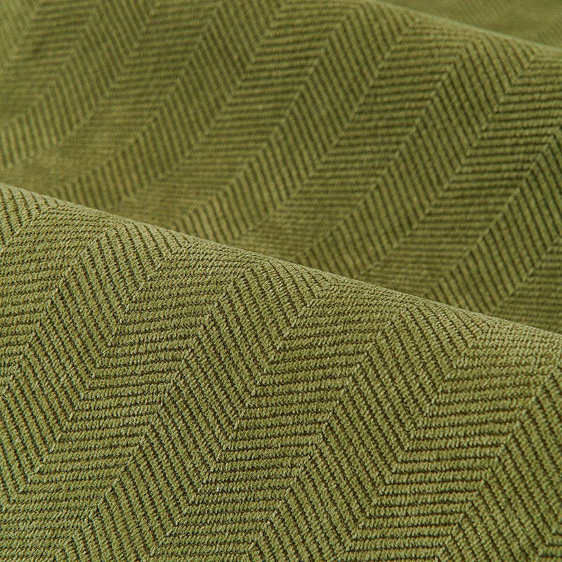 Housse de canapé EasyCover chenille, Olive, posée sur un canapé — vue 4
