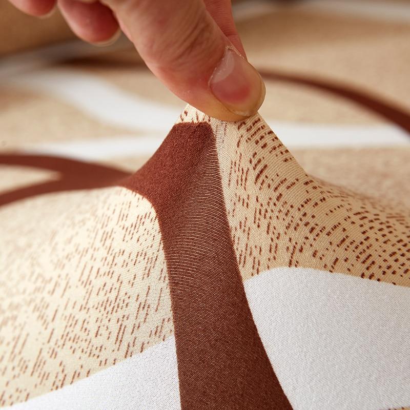 Housse de canapé extensible Beige ondulations — vue 2