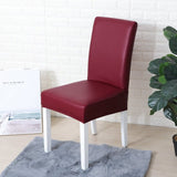 Housse de Chaise en Simili Cuir