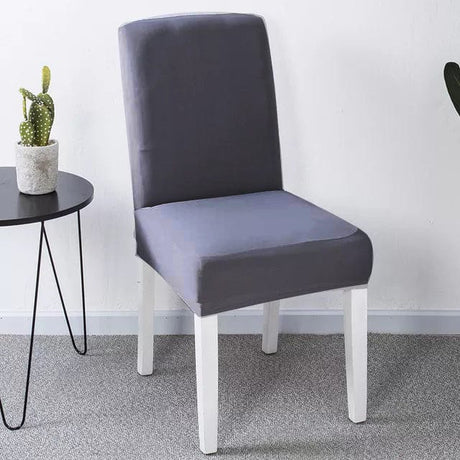 Housse de chaise extensible Gris