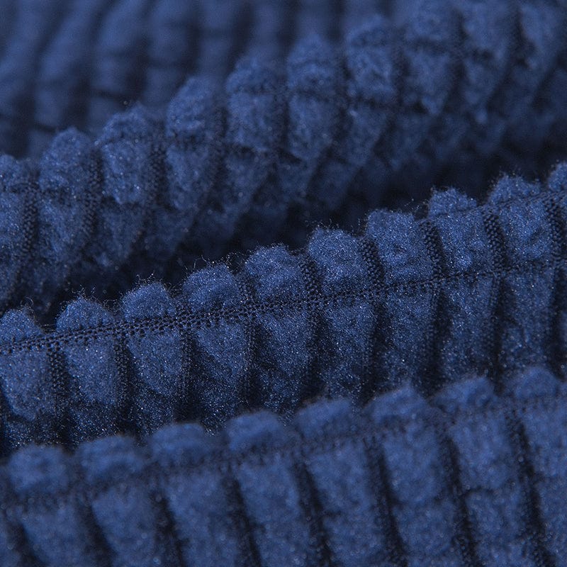 Housse de clic-clac déperlante, Bleu marine, posée sur un clic-clac — vue 3