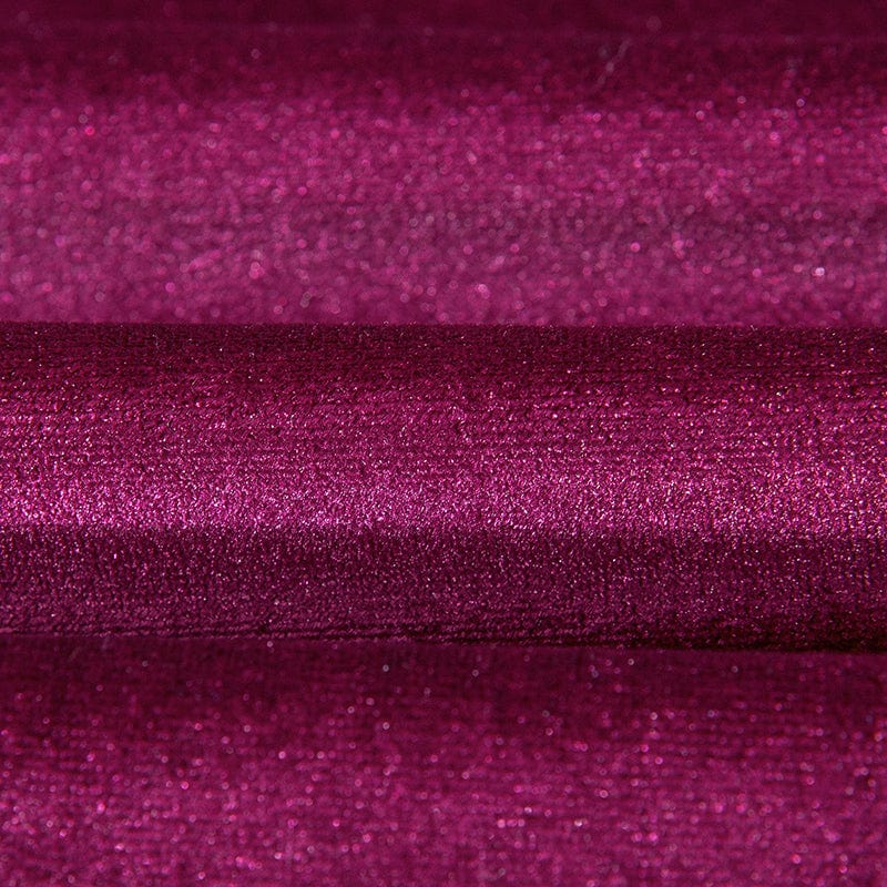 Housse de clic-clac en velours, Magenta, posée sur un clic-clac — vue 4