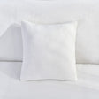 Housse coussin Blanc - 1 pièce - Housses 100% Waterproof et Ultra résistantes extensible de coussin 45 CM X 45 CM La Maison des Housses