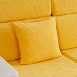 Housse coussin Jaune Motif Palmier - 1 pièce - Housses de Coussin 45x45cm La Maison des Housses