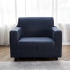 Housse fauteuil Bleu Classy - Housse de Fauteuil Extensible La Maison des Housses