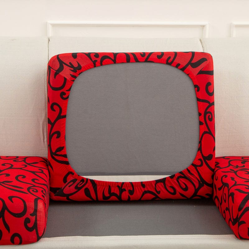 Rouge design - Housse pour coussin de canapé La Maison des Housses