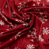 Rouge snow - Housse pour coussin de canapé La Maison des Housses