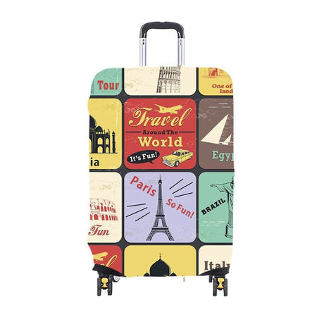 World - Housse de Valise Design La Maison des Housses