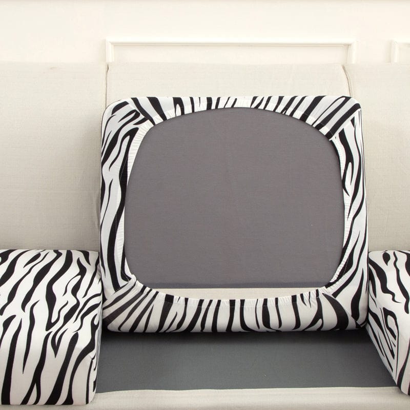 Zebra - Housse pour coussin de canapé La Maison des Housses