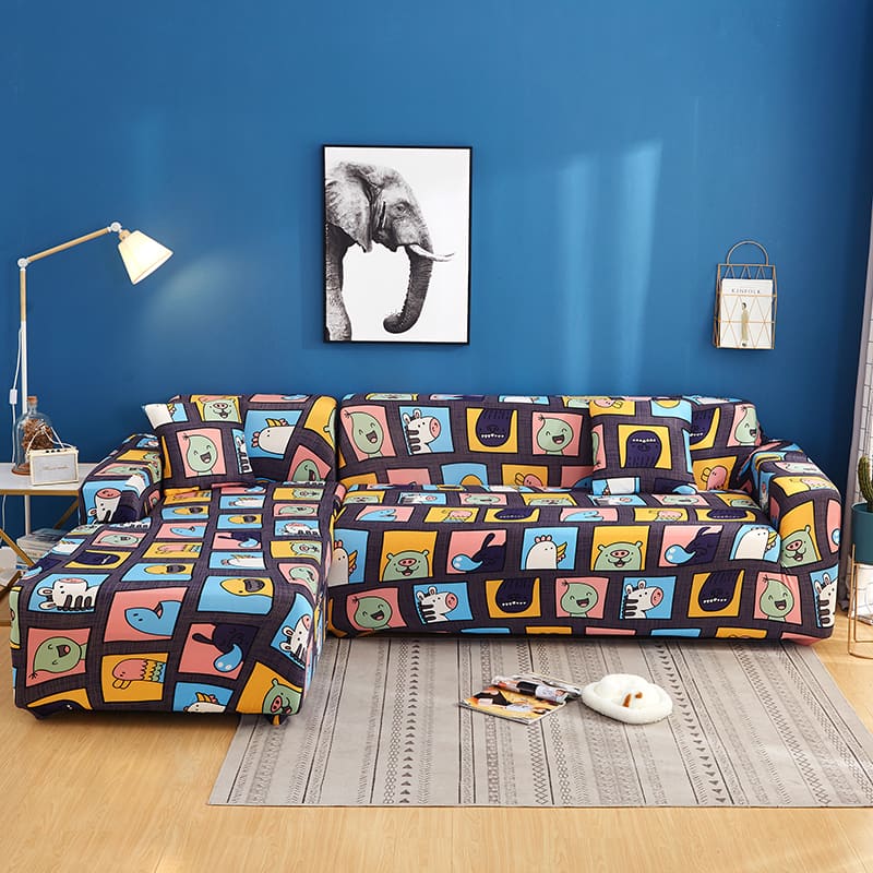 Housse canapé Kido - Housses Extensibles de Fauteuil et Canapé La Maison des Housses