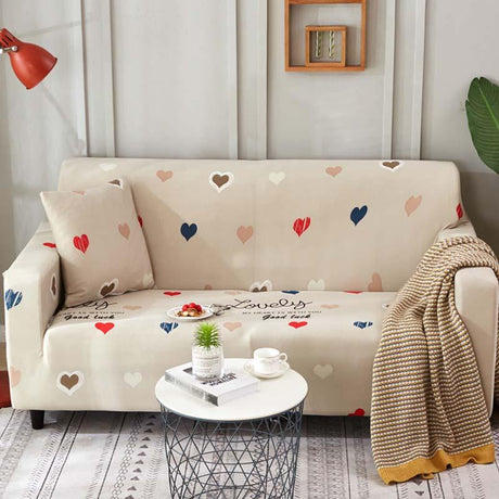 Housse canapé Lovely - Housses Extensibles de Fauteuil et Canapé La Maison des Housses
