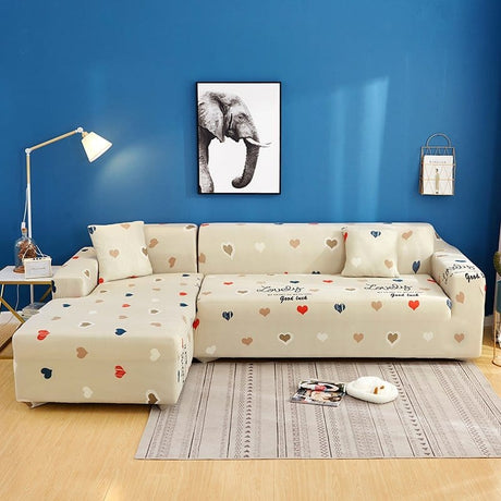 Housse canapé Lovely - Housses Extensibles de Fauteuil et Canapé La Maison des Housses