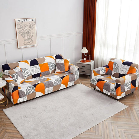 Housse canapé Vintage - Housses Extensibles de Fauteuil et Canapé La Maison des Housses