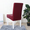Housse chaise Bordeaux - Housses Extensibles de chaise en simili cuir La Maison des Housses
