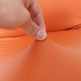 Housse chaise Orange - Housses Extensibles de chaise en simili cuir La Maison des Housses