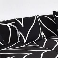 Noir - 2 pièces - Housses de coussin extensibles 45X45cm – La Maison des  Housses