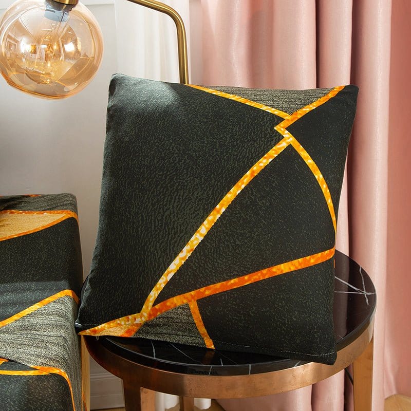 Housse De Coussin 45x45 Cm En Lin - Motif Citron, Style Boho, Pour Canapé, Jardin, Salon (lot De 2 Pièces, Blanc Et Jaune)