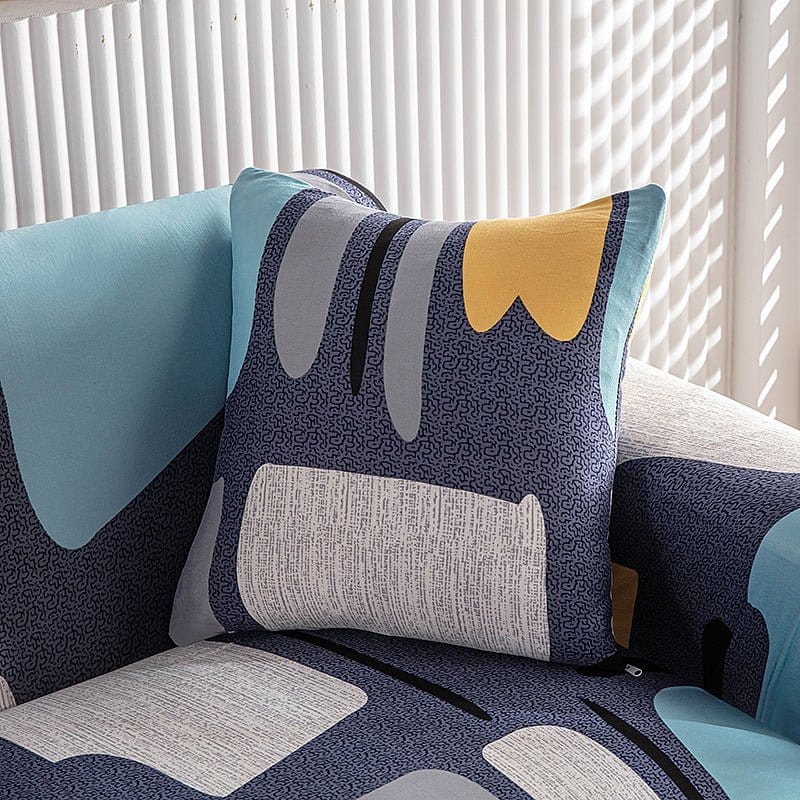 Yarcooly Housses De Coussin D'été Citron Italien, Motif Citrons