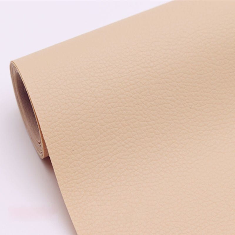 Réparpatch, coloris beige : rouleau de patch autocollant grain cuir