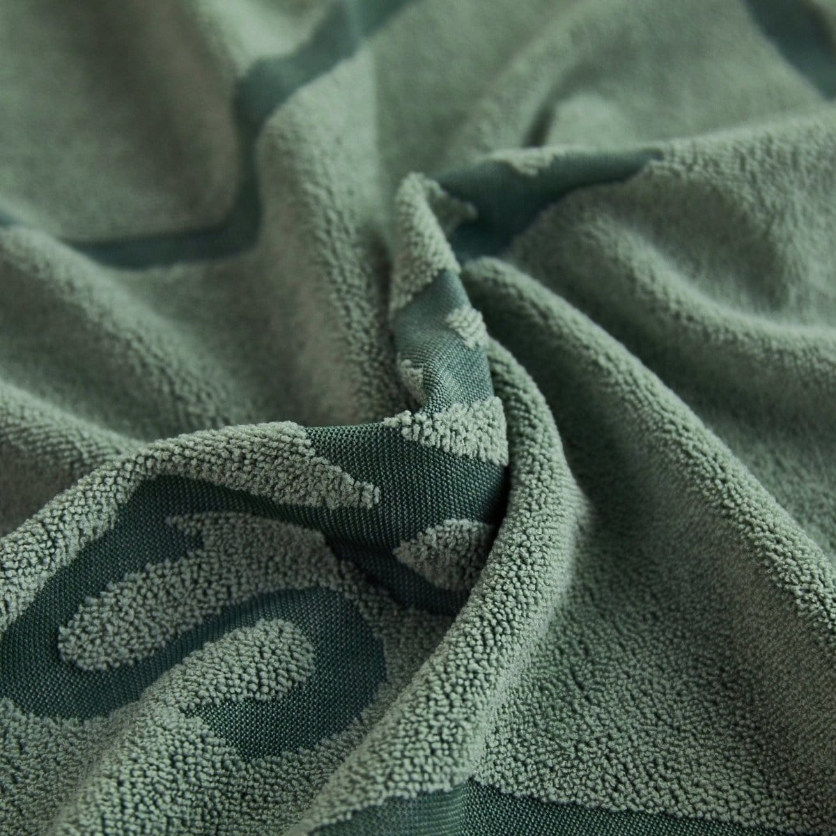 Vert - Housse polaire pour Coussin d'assise et dossier de Canapé - Motif Star La Maison des Housses